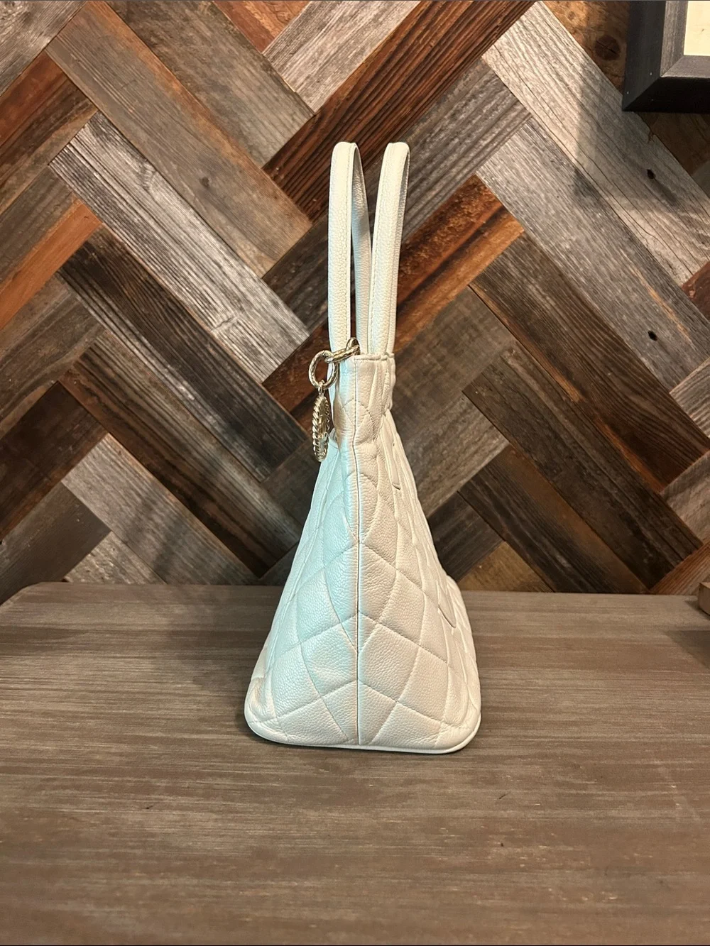 Vintage Chanel Medallion Tote